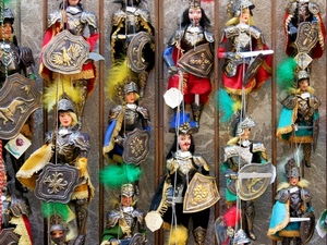 pupi, marionette, scudi, fili, siciliani, armature, burattini, sicilia, soldati