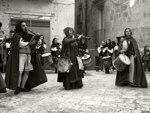 bianconero, tamburi, flauto, musica, strumenti, tamburo, tamburello, costumi, figuranti, cornamusa, piffero