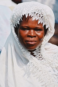 bianco, donna, pizzo, viso, velo, naso, copricapo, occhi, ritratto, nera, bocca, colore, africana