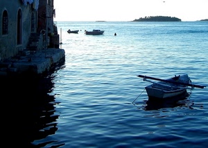mare, barche, acqua, isola, riflesso, barca, cielo, remi
