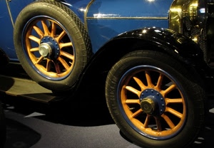 ruote, raggi, parafango, nero, automobile, pneumatici, scorta, blu, epoca, auto, predellino, ruota, cofano, macchina, cerchi, giallo, arancione, legno, due, vintage, carrozzeria, mozzo